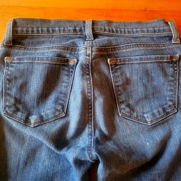 Jean J BRAND 7/8 (capri Croppé) - Taille 28 - Denim Noir Foncé - Occasion En Excellent état